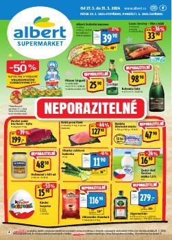 Albert leták, Supermarket, od 27.03 do 31.03.2024