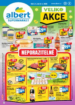 Albert leták, Supermarket, od 02.04 do 08.04.2025