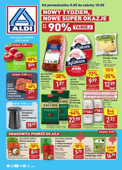 ALDI Polsko leták, , od 05.05 do 09.05.2025