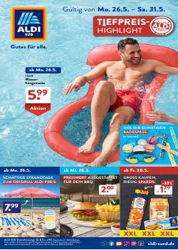 ALDI SÜD Německo leták, , od 26.05 do 31.05.2025