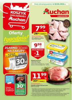 Auchan Polsko leták, Oferty tygodnia! Supermarket, od 04.04 do 10.04.2024