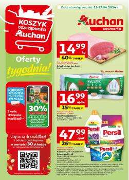 Auchan Polsko leták, Oferty tygodnia! Supermarket, od 11.04 do 17.04.2024