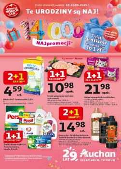 Auchan Polsko leták, , od 15.05 do 21.05.2025