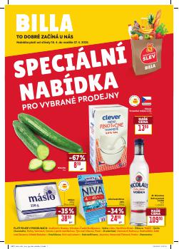 Billa leták, Speciální nabídka: vybrané prodejny, od 16.04 do 27.04.2025