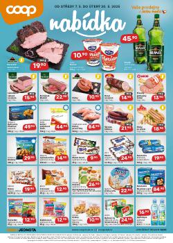COOP leták, Jihočeský region, od 07.05 do 20.05.2025