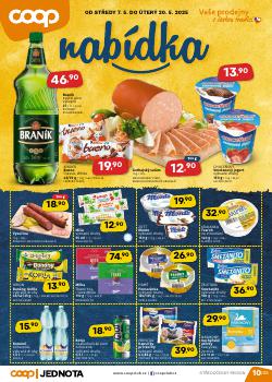 COOP leták, Středočeský region, od 07.05 do 20.05.2025