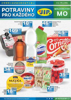 JIP potraviny leták, LETÁK MALOOBCHODNÍCH PRODEJEN, od 07.05 do 18.05.2025