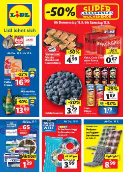 LIDL Rakousko leták, , od 15.05 do 17.05.2025