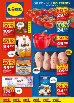 Lidl leták, OD PONDĚLÍ, od 12.05 do 14.05.2025