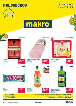 Makro leták, Maloobchod, od 09.04 do 22.04.2025