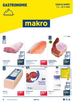 Makro leták, Gastronomie, od 07.05 do 20.05.2025