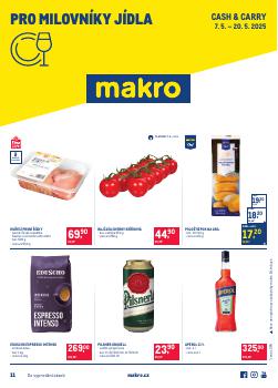 Makro leták, Pro milovníky jídla, od 07.05 do 20.05.2025