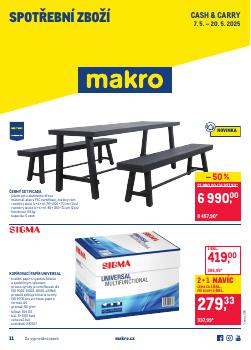 Makro leták, Spotřební zboží, od 07.05 do 20.05.2025