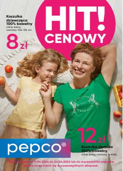 Pepco Polsko leták, Koszulki dla całej rodziny, od 11.04 do 24.04.2024