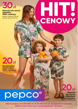 Pepco Polsko leták, Tropikalne wzory, od 08.05 do 21.05.2025