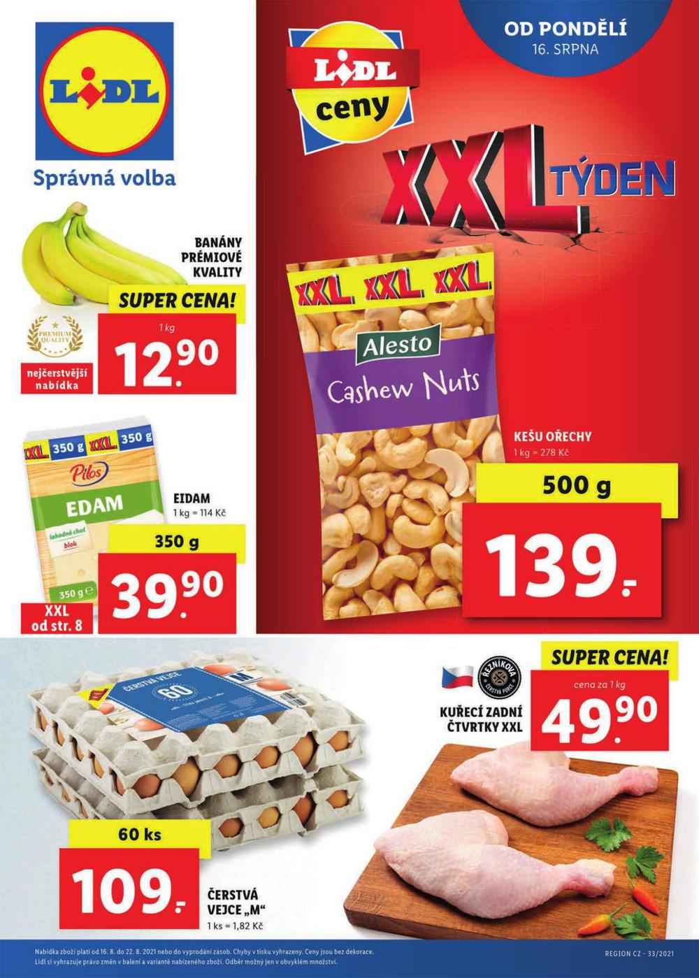 XXL LIDL NABÍDKA