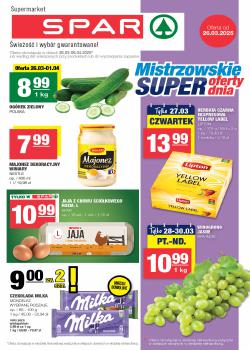 SPAR Polsko leták, , od 26.03 do 06.04.2025