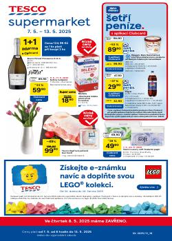 TESCO leták, Supermarket, od 07.05 do 13.05.2025