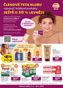 Teta drogerie leták, , od 07.05 do 20.05.2025