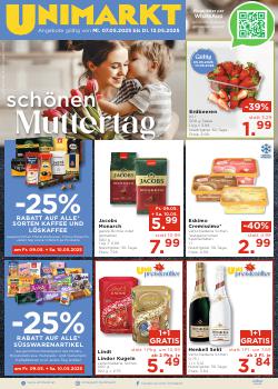 Unimarkt Rakousko leták, , od 07.05 do 13.05.2025